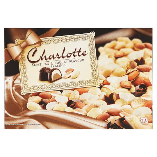 Charlotte Czekoladki z nadzieniem o smaku nugatowym i marcepanowym 228 g