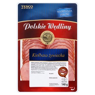 Tesco Polskie Wędliny Kiełbasa żywiecka 140 g