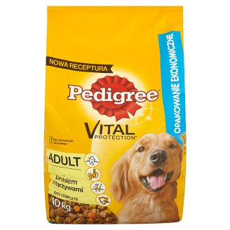 Pedigree Vital Protection Adult z drobiem & warzywami Karma pełnoporcjowa 10 kg