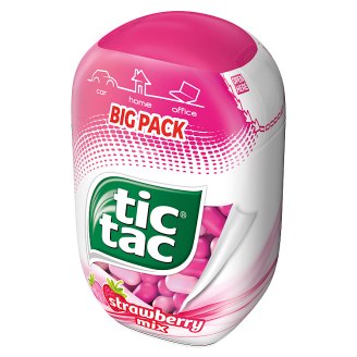 Tic Tac Drażetki o smaku truskawki 98 g