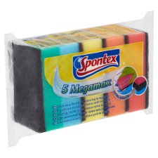 Spontex Megamax Zmywak kuchenny 5 sztuk