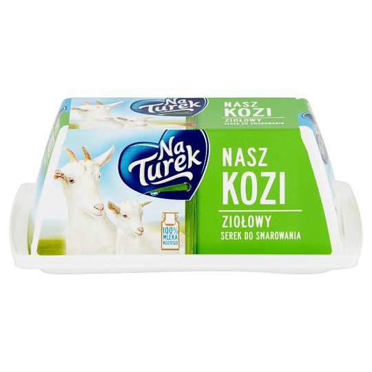 NaTurek Nasz Kozi Serek do smarowania ziołowy 150 g