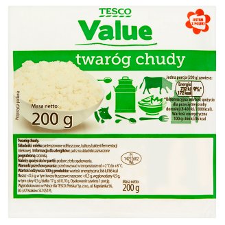 Tesco Value Twaróg chudy 200 g