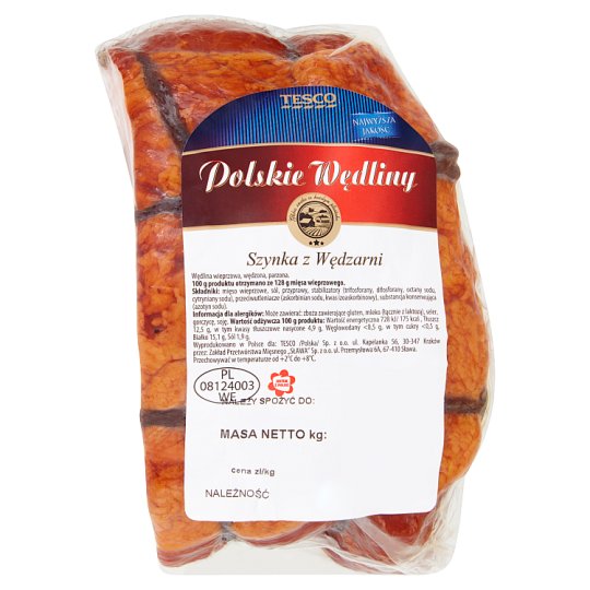 Tesco Polskie Wędliny Szynka z wędzarni