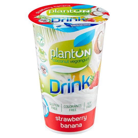 Planton Kokosowy vegangurt truskawka & banan 200 g