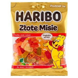 Haribo Złote misie Żelki owocowe 200 g