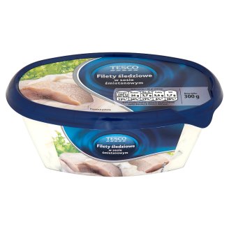 Tesco Filety śledziowe w sosie śmietanowym 300 g