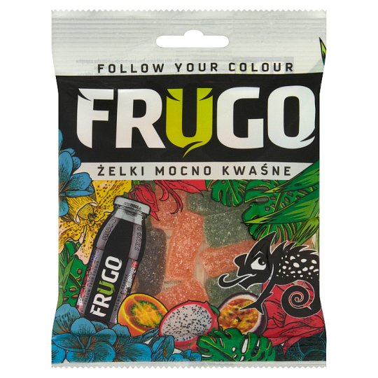 Frugo Żelki mocno kwaśne 100 g