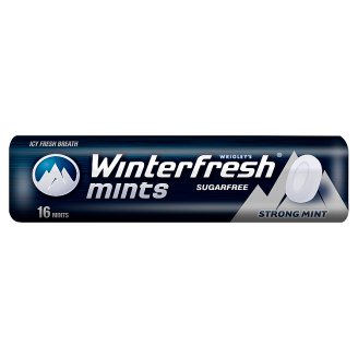 Winterfresh Strong Mints Miętusy bez cukru 28 g (16 miętusów)