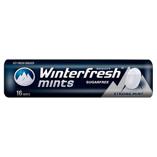 Winterfresh Strong Mints Miętusy bez cukru 28 g (16 miętusów)