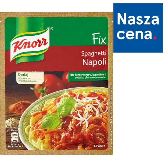 Knorr Fix Spaghetti Napoli 45 g
