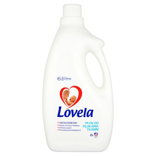 Lovela Hipoalergiczny płyn do płukania tkanin 2 l (33 prania)