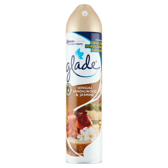 Glade by Brise 5in1 Drzewo sandałowe z Bali i jaśmin Odświeżacz powietrza w aerozolu 300 ml