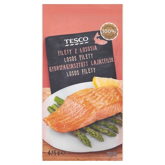 Tesco Filety z łososia 475 g
