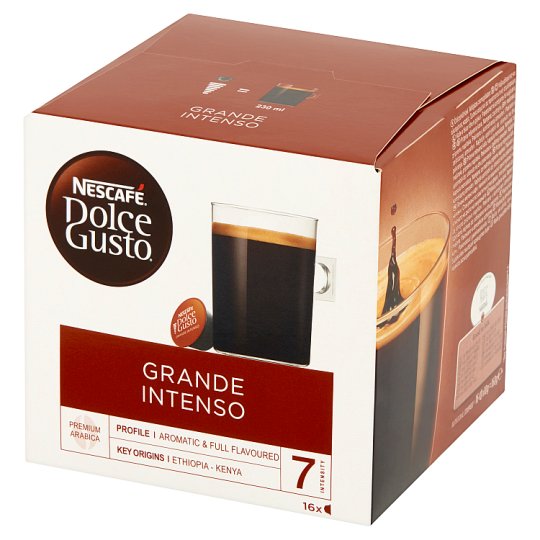 Nescafé Dolce Gusto Grande Intenso Kawa w kapsułkach 160 g (16 x 10 g)