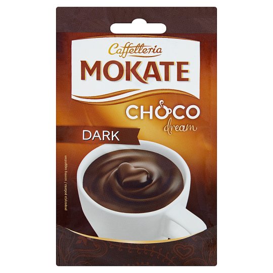 Mokate Caffetteria Choco Dream Dark Napój o smaku czekoladowym w proszku 25 g