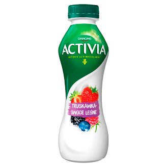 Danone Activia Truskawka owoce leśne Jogurt 300 g