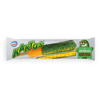 Kaktus Orange and Lemon Flavoured Water Ice Cream 40 ml