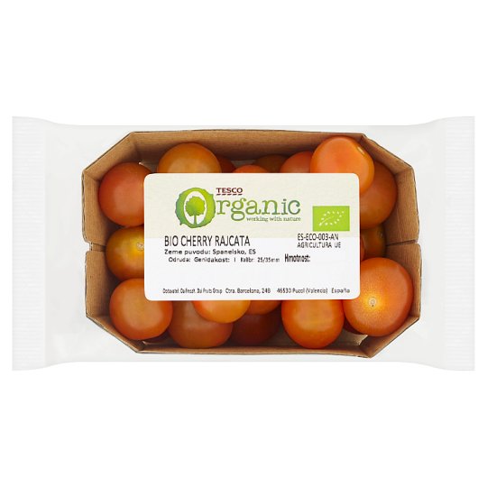 Tesco Organic BIO Pomidory koktajlowe 250 g