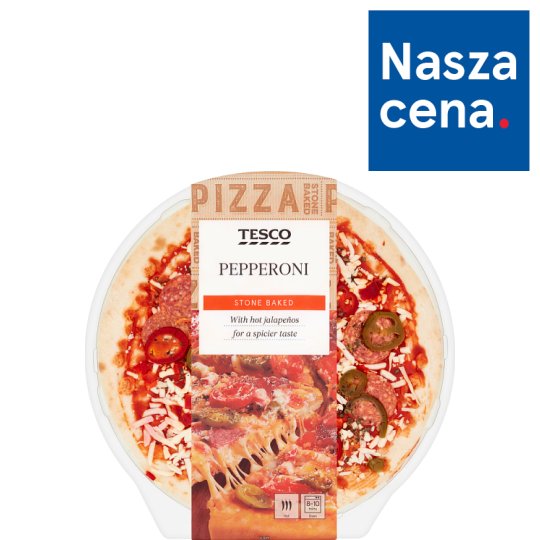 Tesco Pepperoni Pizza 388 g