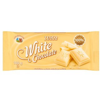 Tesco Biała czekolada 100 g