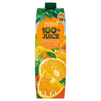 Tesco Sok pomarańczowy z zagęszczonego soku 1 l