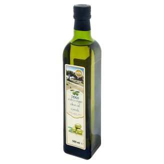 Tesco Oliwa z oliwek najwyższej jakości z pierwszego tłoczenia 500 ml