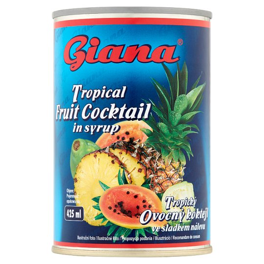 Giana Tropikalny koktajl owocowy w zalewie 425 g