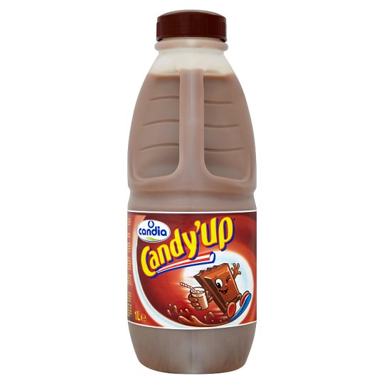 Candia Candy'Up Napój mleczny o smaku czekoladowym 1 l