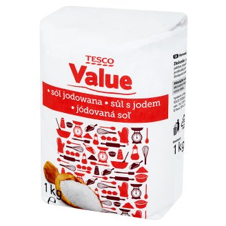 Tesco Value Sól jodowana 1 kg