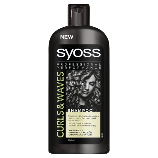 Syoss Curls & Waves Szampon 500 ml