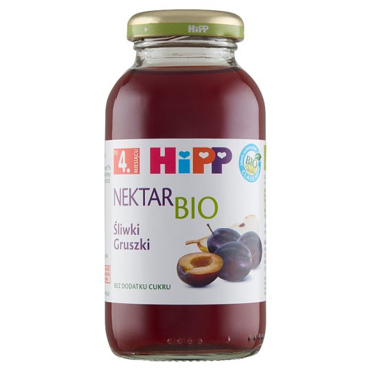 HiPP BIO Nektar Bio po 4. miesiącu śliwki gruszki 0,2 l