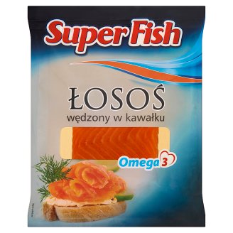 SuperFish Łosoś norweski wędzony kawałek 250 g