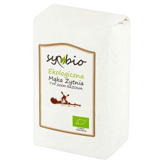 Symbio Mąka żytnia typ 2000 razowa ekologiczna 1 kg