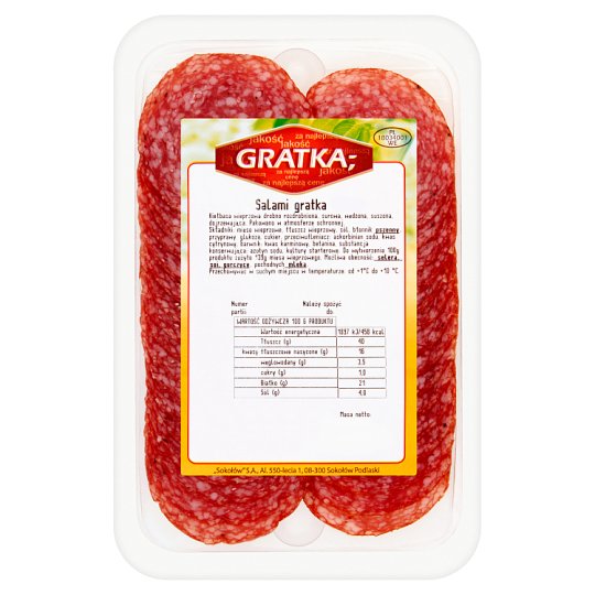 Sokołów Salami gratka 100 g