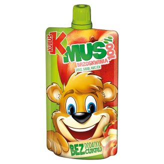 Kubuś Mus 100% brzoskwinia jabłko banan marchew 100 g