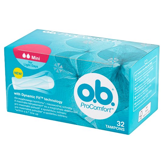 O.B. ProComfort Mini Tampony 32 sztuki