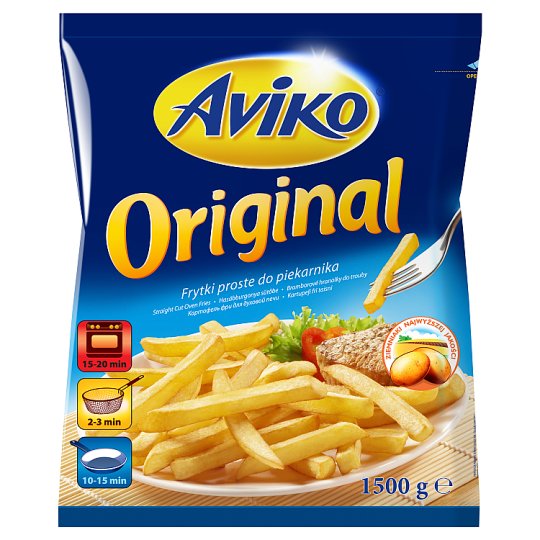 Aviko Original Straight Cut Oven Fries 1500 g