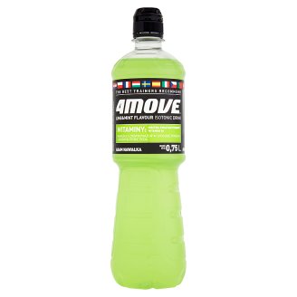 4Move Napój izotoniczny niegazowany o smaku limonka-mięta 0,75 l