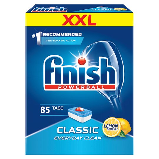 Finish Classic Lemon Tabletki do zmywarki 1360 g (85 sztuk)