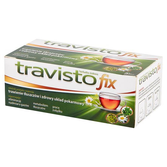 Travisto Fix Herbatka ziołowa 30 g (20 sztuk)