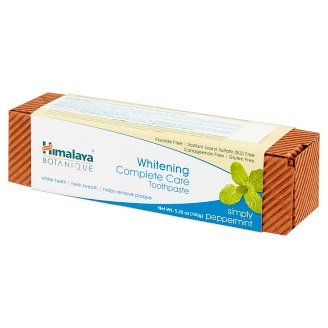 Himalaya Botanique Complete Care Wybielająca pasta do zębów mięta pieprzowa 150 g