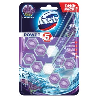 Domestos Power 5 Lavender Kostka toaletowa 2 x 55 g