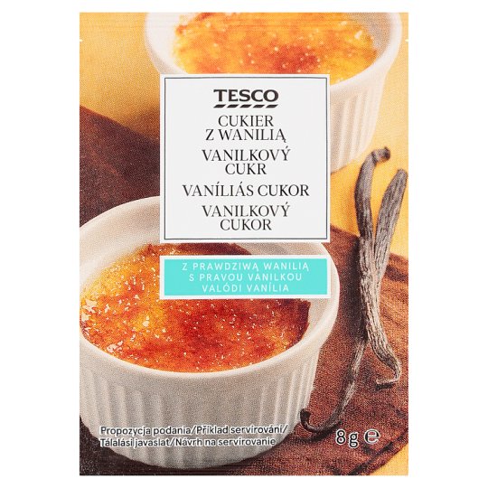 Tesco Cukier z wanilią 8 g