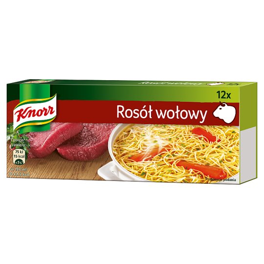 Knorr Rosół wołowy 120 g (12 kostek)
