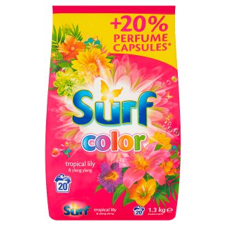 Surf Color Tropical Lily & Ylang Ylang Proszek do prania 1,3 kg (20 prań)