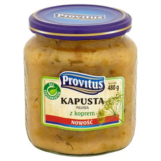 Provitus Kapusta młoda z koprem 480 g