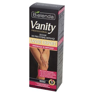 Bielenda Vanity Laser Expert Zestaw do precyzyjnej depilacji Nogi 100 ml