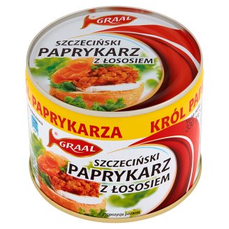 GRAAL Szczeciński paprykarz z łososiem 330 g
