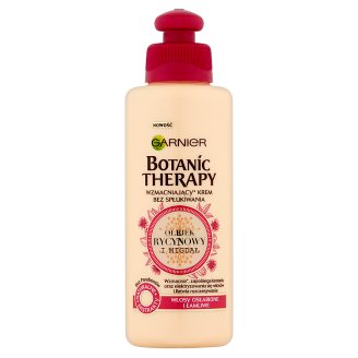 Garnier Botanic Therapy Wzmacniający krem do włosów osłabionych Olejek rycynowy i migdał 200 ml
